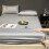 Deep Pocket Bed Sheets King Size Fitted Sheet Satin Material Silky Soft 180x200+25cm 3