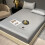 Deep Pocket Bed Sheets King Size Fitted Sheet Satin Material Silky Soft 180x200+25cm 2