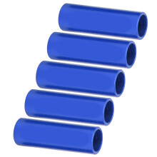 DUUTI 5pcs 4mm Aluminum Alloy Bicycle Cable End Caps Blue for Brake & Shifter