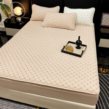 Mattress Protector 48x74cm Quilted Ultra Soft Breathable Double Extra Deep Fitted Bed Cover 2pcs