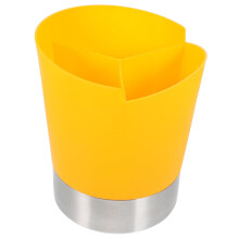 Multicompartment Chopsticks Holder And Straw Dispenser Bucket Thickened Plastic Kitchen Organizer Random Color Home Use