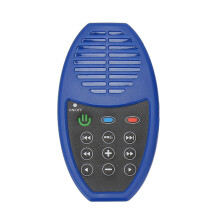 4G Solar Portable Bible Reader with LED Light, Blue, 350mAh
