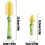 Water Bottle Brush with Ergonomic Curved Handle for Deep Cleaning, Scratch Bristles 4