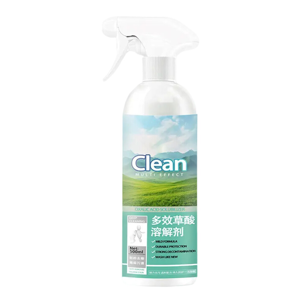 (As shown) 500ml Oxalic Acides Descaling Multi-effect Dissolver Household Large Capacity Household Bathroom Toilet Clean Stains