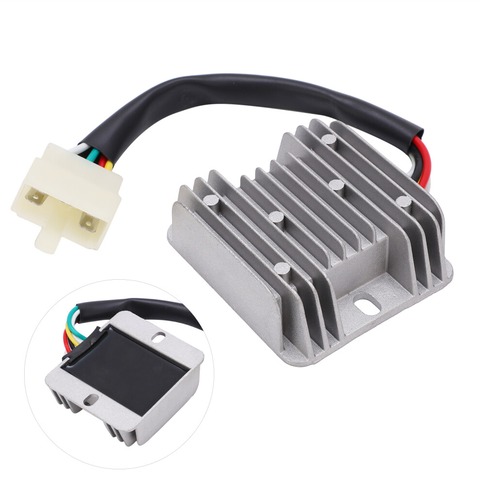5 Wire Motorcycle Voltage Regulator Rectifier 12V For 150Cc-250Cc Atv Pit Bike 8481377666891
