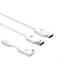 Wireless Transmitter And Receiver For Laptop PC Phone To Monitor Or Projector, USB Wireless Projection Screen, HD 1080p