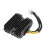 12V ATV Motorcycle Voltage Regulator Rectifier 6-Line Aluminum Alloy 14
