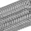 Stainless Steel Exhaust Flex Pipe 50x155mm Double Braided Silver 7