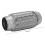 Stainless Steel Exhaust Flex Pipe 50x155mm Double Braided Silver 10