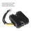 12V ATV Motorcycle Voltage Regulator Rectifier 6-Line Aluminum Alloy 10