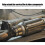 Stainless Steel Exhaust Flex Pipe 50x155mm Double Braided Silver 8