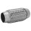 Stainless Steel Exhaust Flex Pipe 50x155mm Double Braided Silver 2