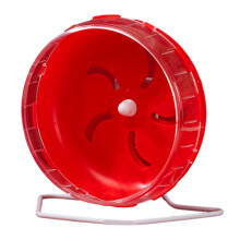 Interactive Gerbils Running Wheel Guinea Pigs-China red 21.5cm