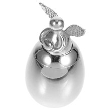 Metal Pet Urn For Cats Stainless Steel Keepsake Jar Small Ashes Memorial Container With Lid Compact Pet Ashes Holder
