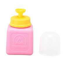 Nail Polish Remover Bottle Wide Range Application Stainless Steel Components Durable Reusable Easy To Use With Disc Dispenser Versatile For Liquid