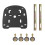 Universal Motorcycle  Case with Mounting Plate and Quick Release System for Rear Storage 1