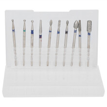 Kit de burghie pentru unghii acrilice, burghie pentru unghii cu duritate ridicată și rezistență la căldură, set de ceramică și carbură de