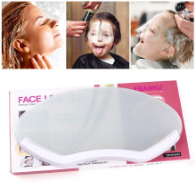 Protezione durante l'uso di lacca per capelli e profumo, prodotto di bellezza, fascia per il collo trasparente e regolabile, delicata sulla pelle,