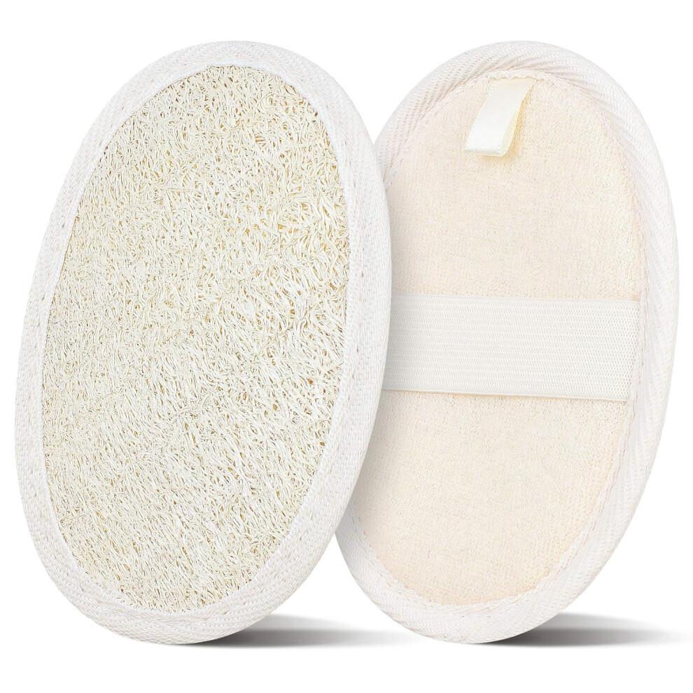 Nature's Embrace, Facial Cleanser Pad With 100% Natural Luffa, Gentle Exfoliation For A Healthy Glow For Halloween Parties For Nightclubs