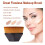 Ergonomic Foundation Brush For Quick And Flawless Application, Multi-functional, Non-irritating Soft Bristles, Protective Case Included, Lightweight, 2