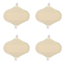 Andningsbara vattentäta bindor, mycket absorberande återanvändbara mensskydd med dold tryckknapp, design inspirerad av naturliga ädelstenar, Porta
