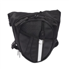 Waterproof Motorcycle Waist Bag with Adjustable Leg Strap and Canvas Belt, Side Saddlebags for Yamaha