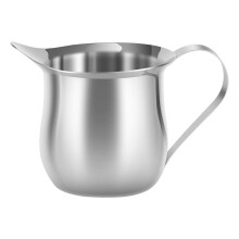 Milk Frothing Pitcher Stainless Steel with Precise Pour Spout and HeatResistant Handle for Latte Cappuccino