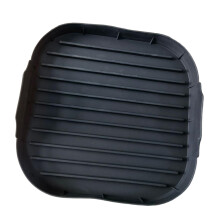 Microwave Bacon Cooker with Grease Draining Silicone Tray for Crispy Bacon, Food Grade Black Ref: 3708