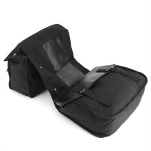 Waterproof Motorcycle Saddle Bag with  Capacity Black Canvas Panniers for Ducati Touring