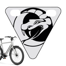 Reflectors for Bike Triangle Plate Safety Sign for Adults Night Riding Road Racing Mountain Biking