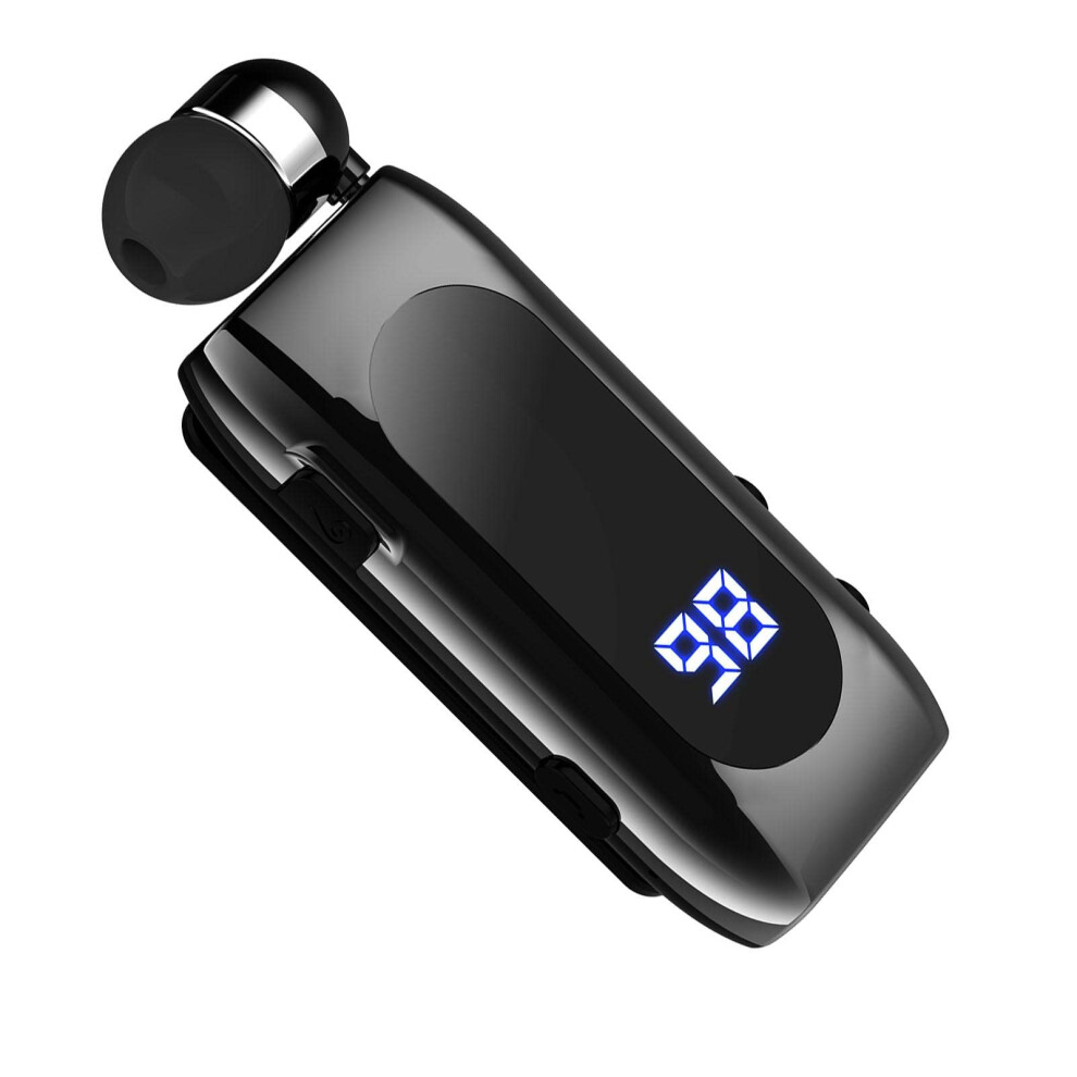 Headset With Clip Wireless Business Single Earphone Stereo Inear Earphones For Sports 9347817876550