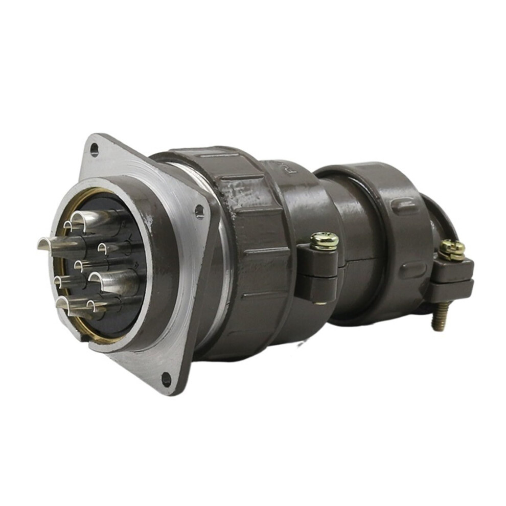 P40 Series Circular Aviation Plug Connector 40Mm 9Pin Durable Metal Housing Secure Locking 9187378637197