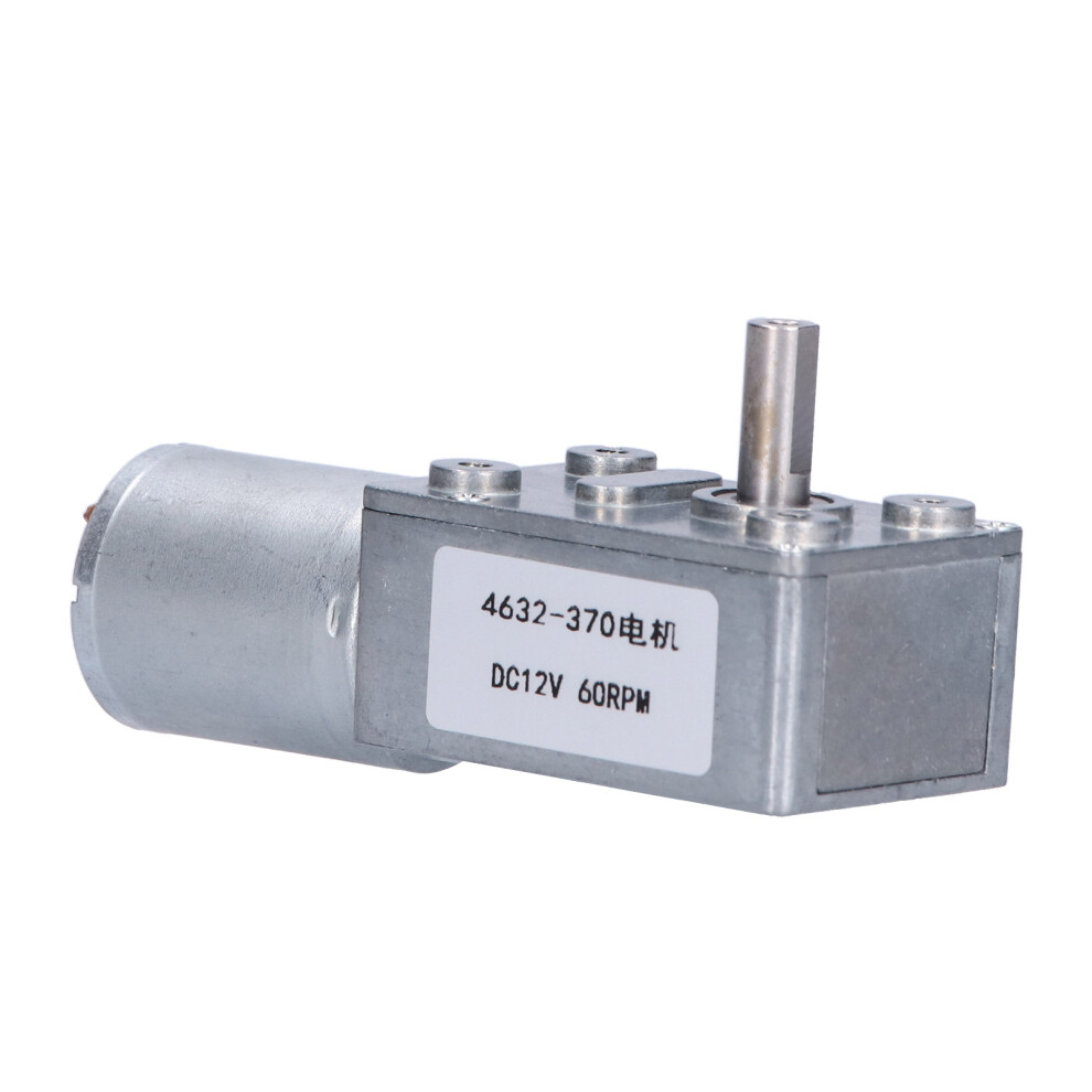 60Rpm Dc12v Worm Gear Motor 4632-370 For Windows Doors 4251377675933