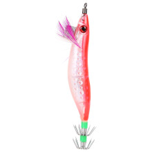 Appât de pêche en mer Squig Jig Hook avec hameçons fendus pointus à double couche, en plastique et métal de haute qualité, technologie
