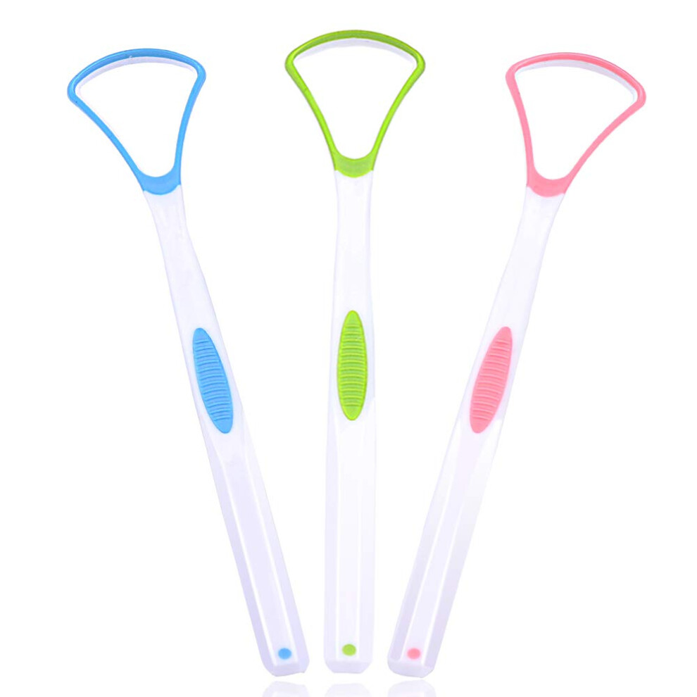 Revolutionize Your Oral Routine, Easy To Use And Clean Tongue Scraper Cleaner, Medical Grade Reusable For Healthy Oral Care (3Pcs) For Nightclubs