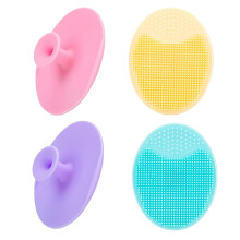 Exfoliační kartáč pro hloubkové čištění pleti, dětský kartáč na koupel se silikonovou masáží, čisticí kartáč pro podporu