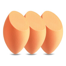 Éponges à maquillage pour un look naturel, estompeuses pour poudre, utilisables sèches ou humides, pour débutants et professionnels (lot de 3),