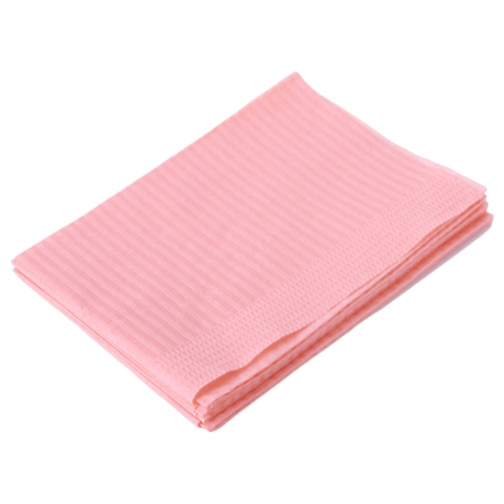 Excellent Absorbent & Fluid Resistant Surface, 3 Ply Disposable Dental Bibs for Medical and Beauty Applications, Disposable Bibs for Patient Care and