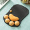 Mousepad με νύχια γάτας, αντιολισθητική βάση Sbr, επιφάνεια από ύφασμα Milk Silk με 7