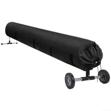 Heavy Duty Pool Solar Reel Cover 20FT with Waterproof PU Coating and UV Weather Protection