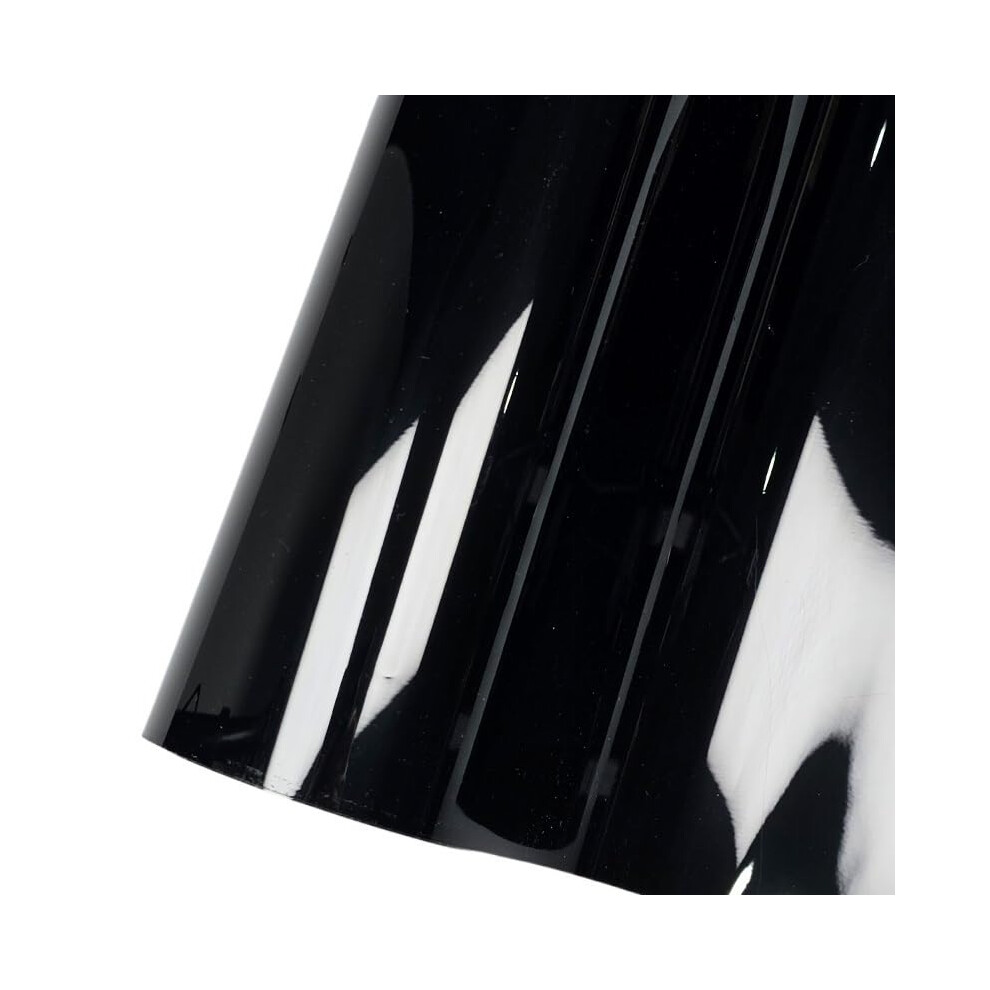Glossy Carbon Fiber Car Vinyl Wrap 50Cm X 300Cm Waterproof Scratch Resistant Film Black 9094768577158