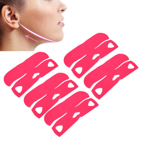 Μάσκα αδυνατίσματος Facelift σε σχήμα V, τρισδιάστατη κοπή με επανασφραγιζόμενη 2