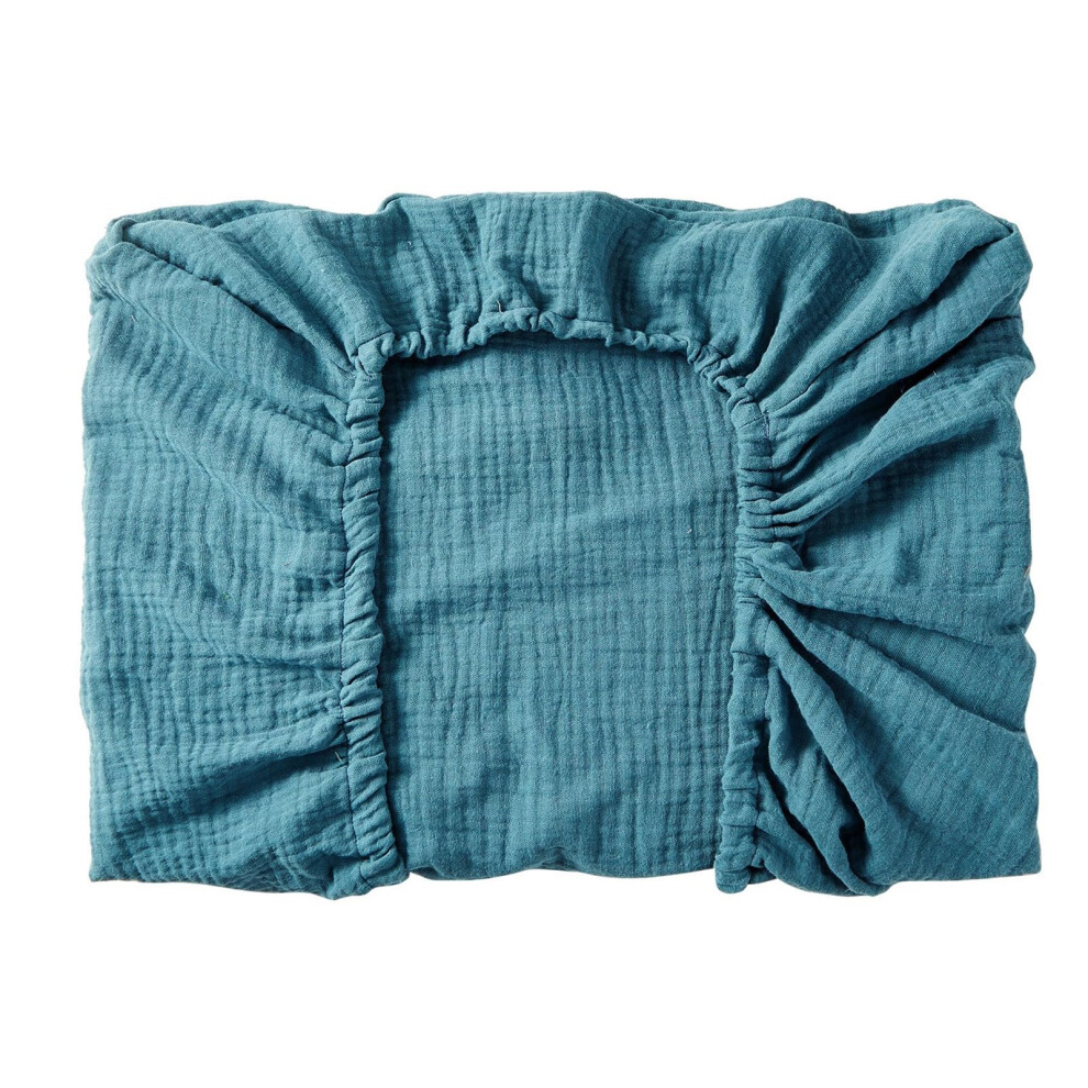 Changing Pad Cover Fits All Standard Changing Pads Breathable Sea Blue For Boys-image-OPC-PQ5MC6W-NEW