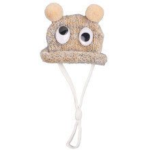 Fashion Knit Hamster Hat for Photography Guinea-yellow
