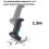 Wireless Handheld Barcode Scanner 360 Reading Dustproof Waterproof Bluetooth 4