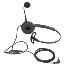 Call Center Wired Headset, HD Wideband Speaker For High-Quality Audio, Noise Cancelling Microphone Reduces Unwanted Sounds, Ergonomic Design For
