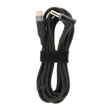 Carregador rápido para laptops Acer Incorporated, conversor universal trançado com Power Delivery para corrente estável e carregamento rápido,