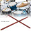 2Pcs Red Mahogany Drum Sticks MD83 EcoFriendly Strong Gravity 8