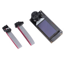 Vysoce kvalitní grafický LCD displej pro 3D tiskárny Mini12864RGB, nastavitelný podsvícení, enkodér, úložiště SD, offline možnosti,