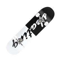Beginner Skateboards 31x8 Inch Double Kick Complete Skateboard 8Ply Canadian Maple Trick Board For Adults Kids Teens